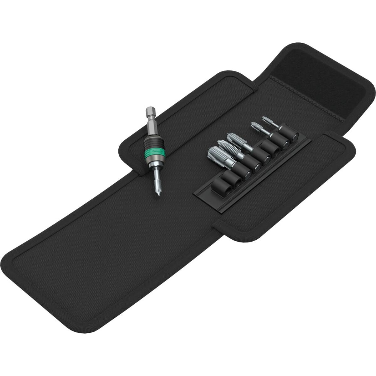 Wera 844/7 Gewindebohrer-Bit-Satz, 8-teiliges Set