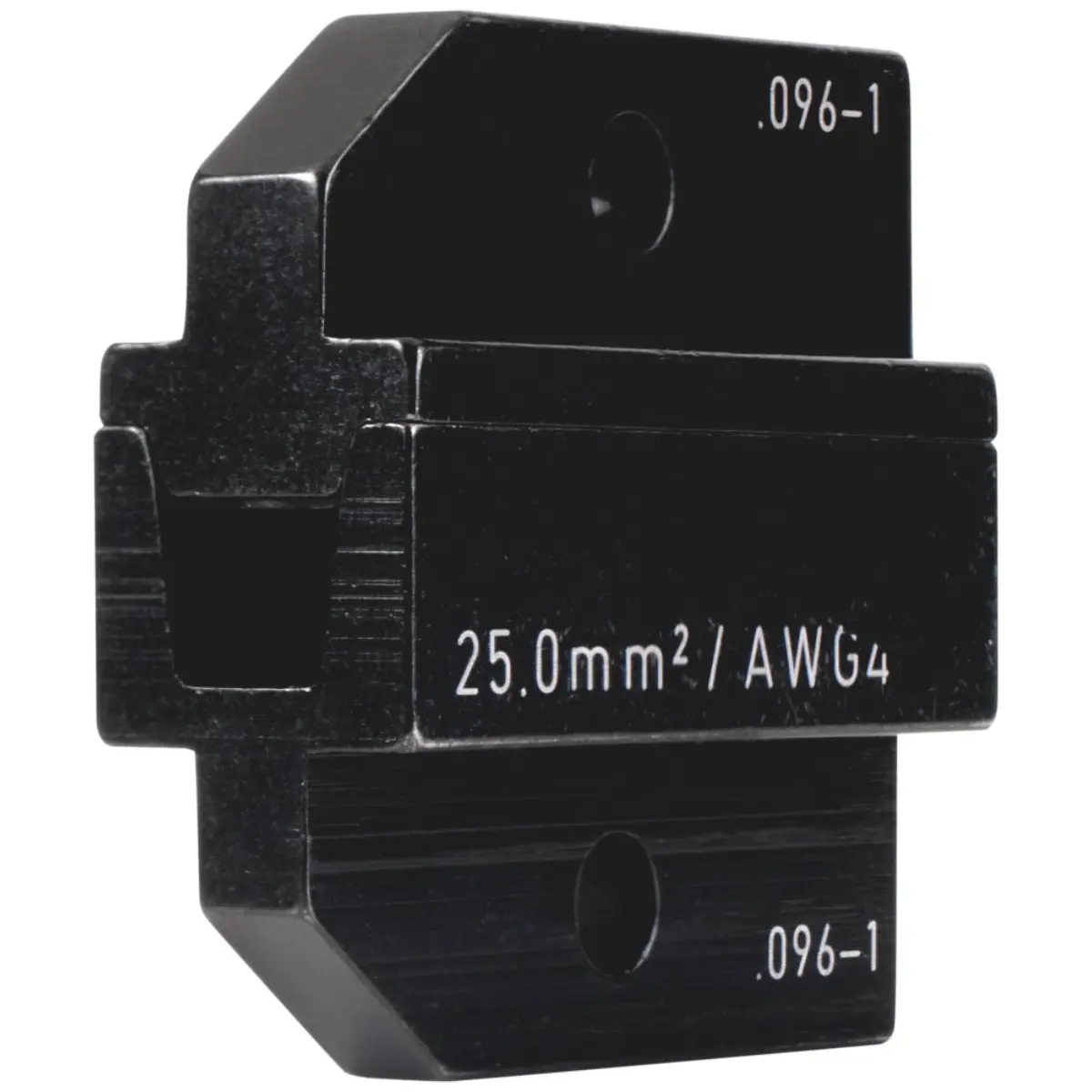 Rennsteig Crimpeinsatz für Aderendhülsen 25,0 mm², Pressbreite 32 mm, Fronteinführung