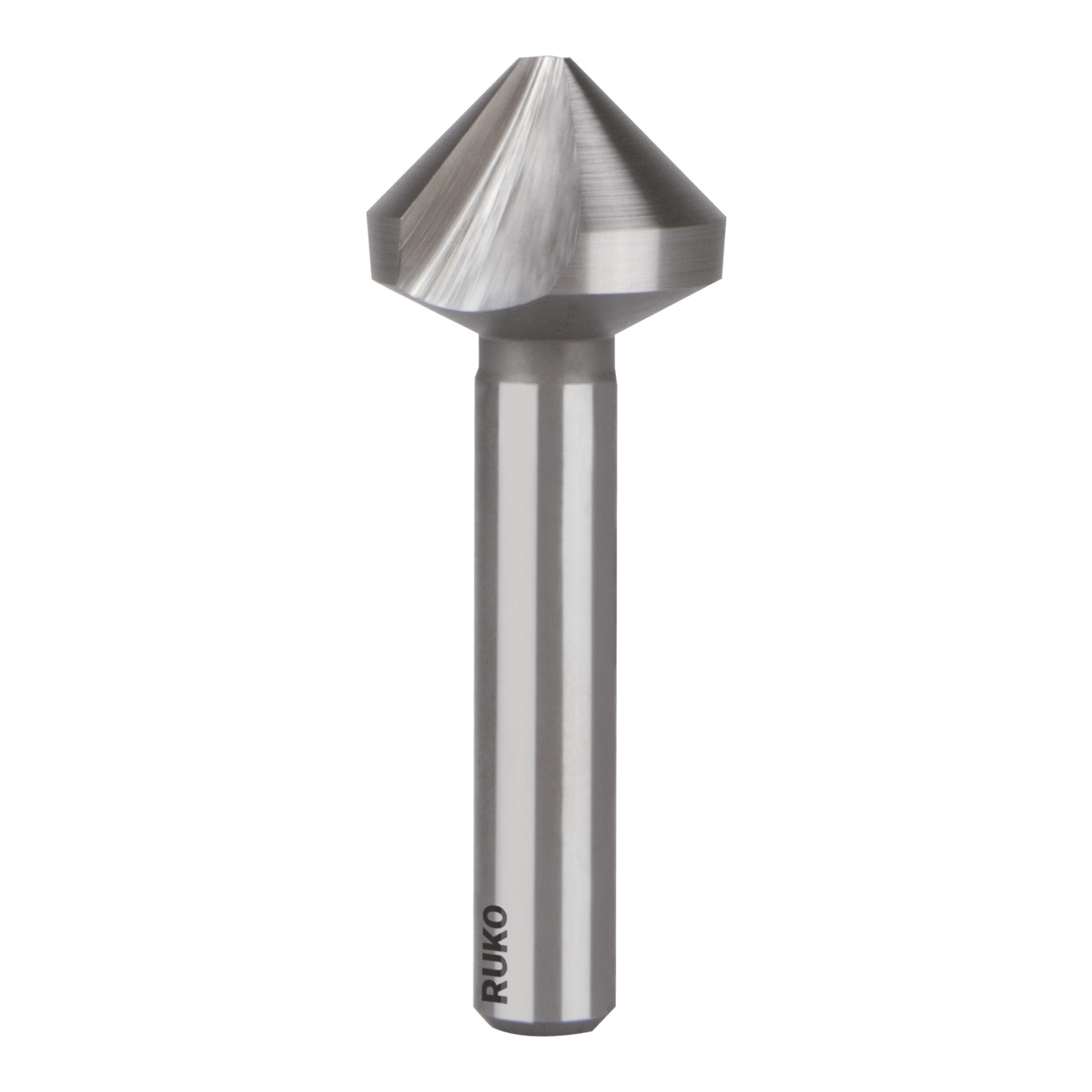 RUKO Kegelsenker Form C 90° HSS mit einer Schneide