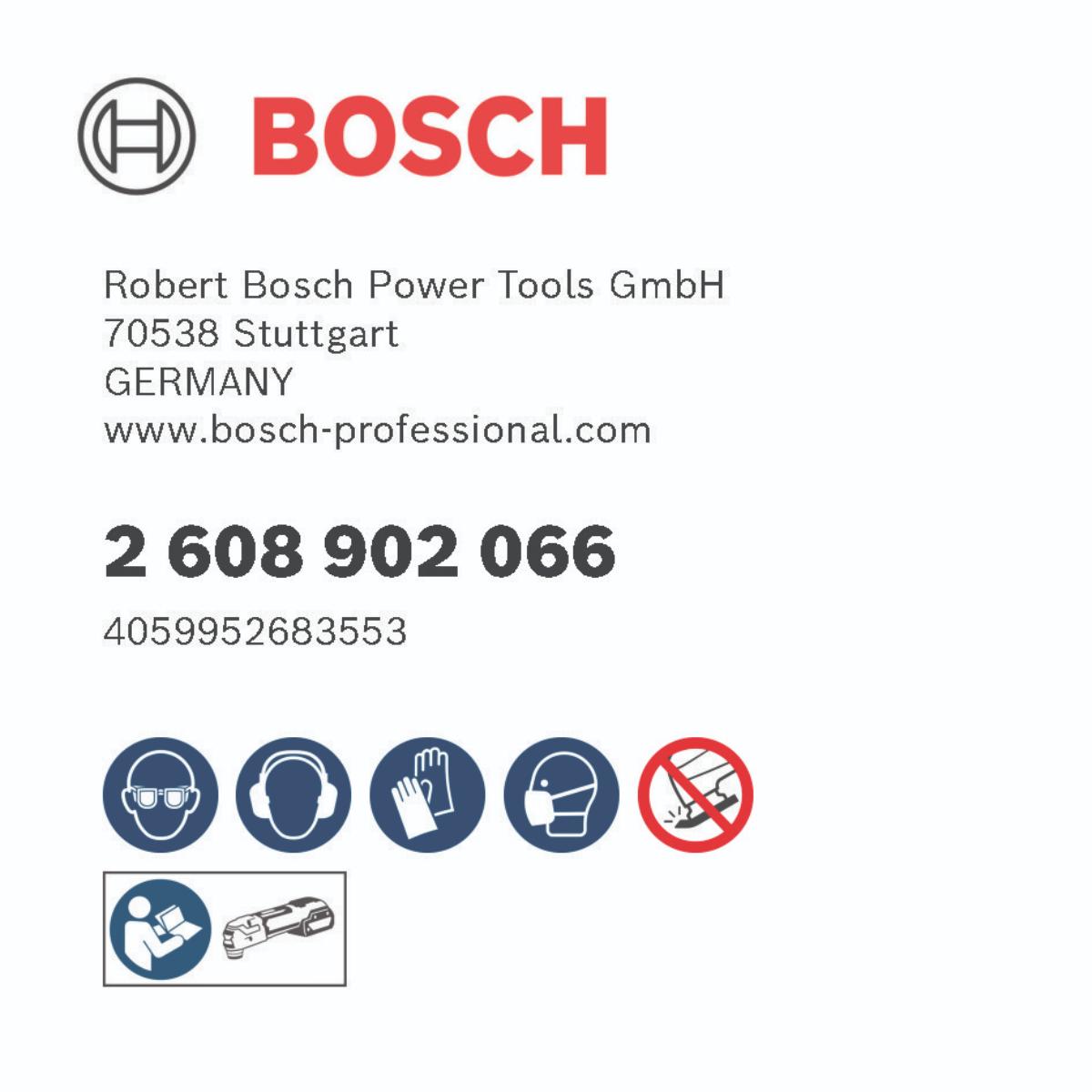 Bosch EXPERT AVZ 32 RT4 Schleiffinger, 32 x 53 mm