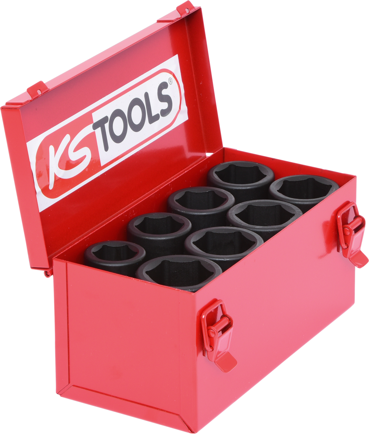 KS Tools 3/4" Sechskant-Kraft-Stecknuss-Satz, 8-tlg lang