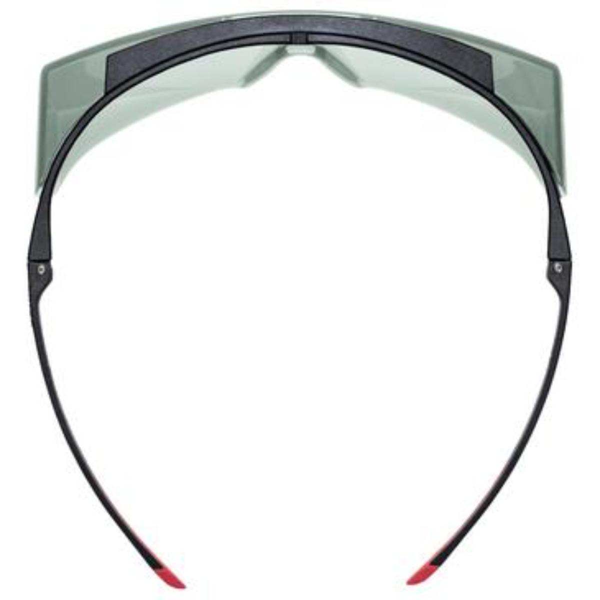 Uvex super f OTG IR-ex 1.7 Infrarotschutzüberbrille innen beschlagfrei, außen kratzfest & robust gegen Funken, Infrarot-/Multischutzstuf