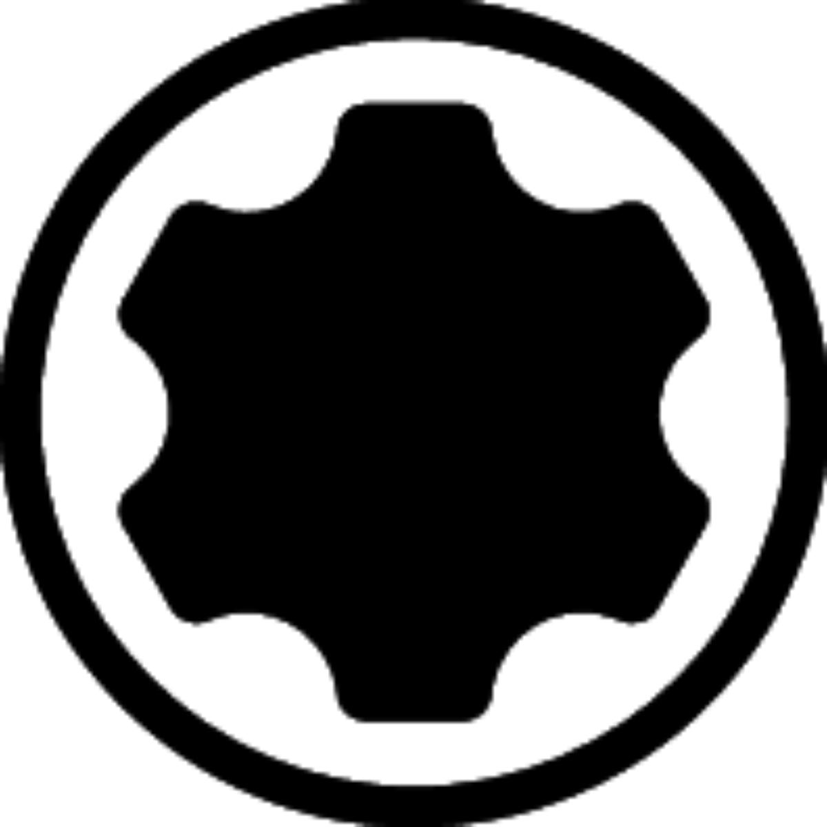 Wiha Stiftschlüssel mit Quergriff TORX PLUS mattverchromt