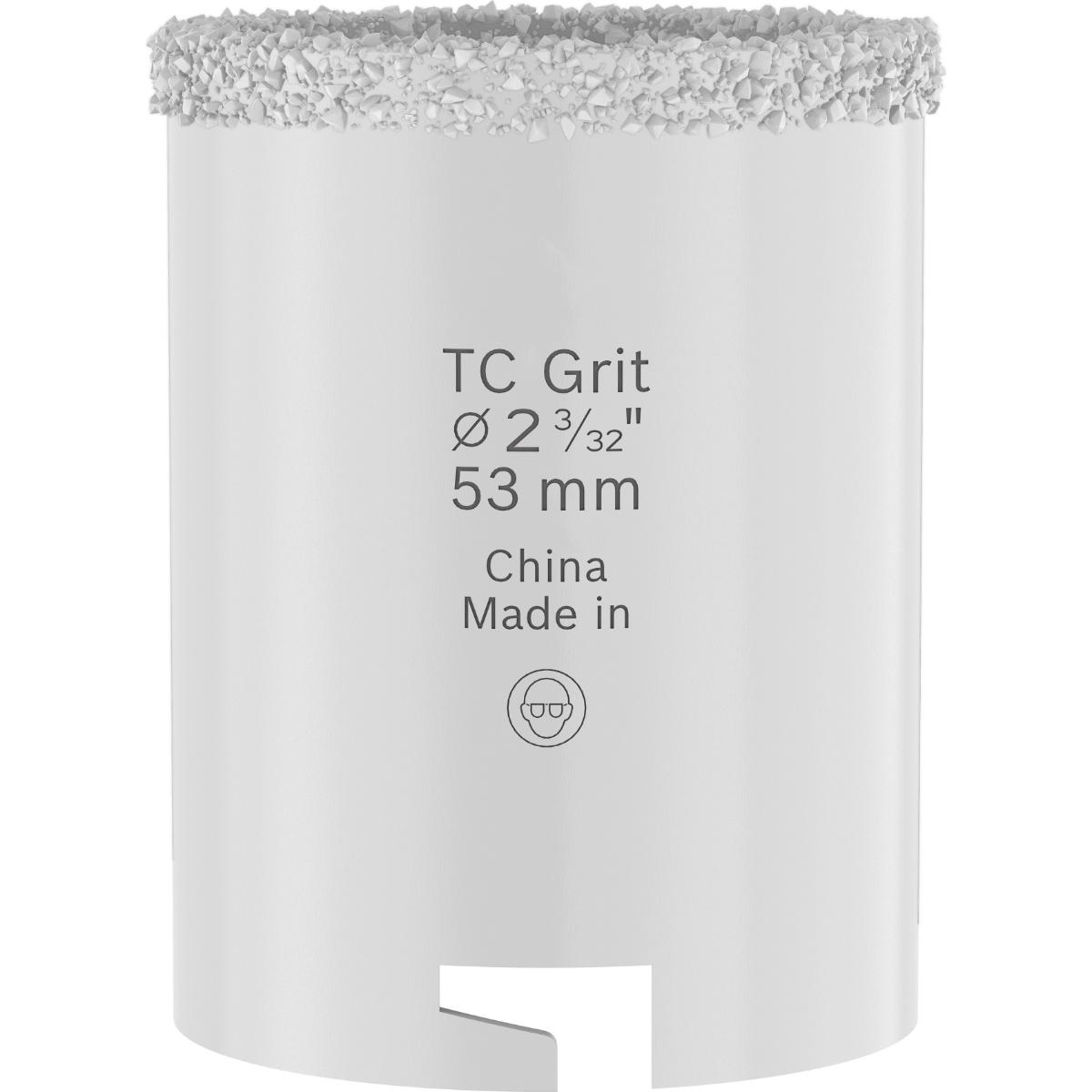 Bosch Brick and Soft Tile Lochsäge mit Aufsteckhalter, 53 x 60 mm