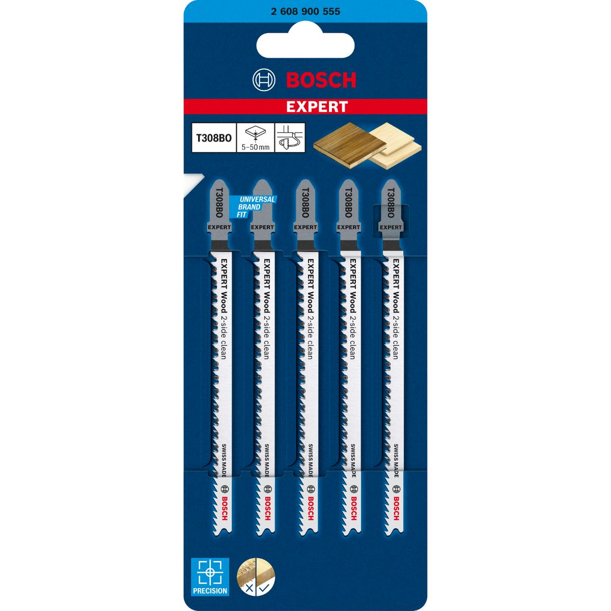 Bosch EXPERT ‘Wood 2-side clean’ T 308 BO Stichsägeblatt