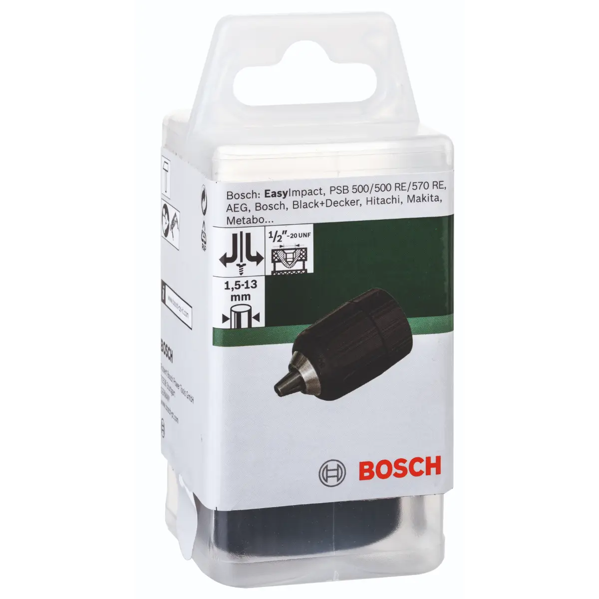 Bosch Schnellspannbohrfutter 1,5 mm - 13 mm, EasyImpact PSB