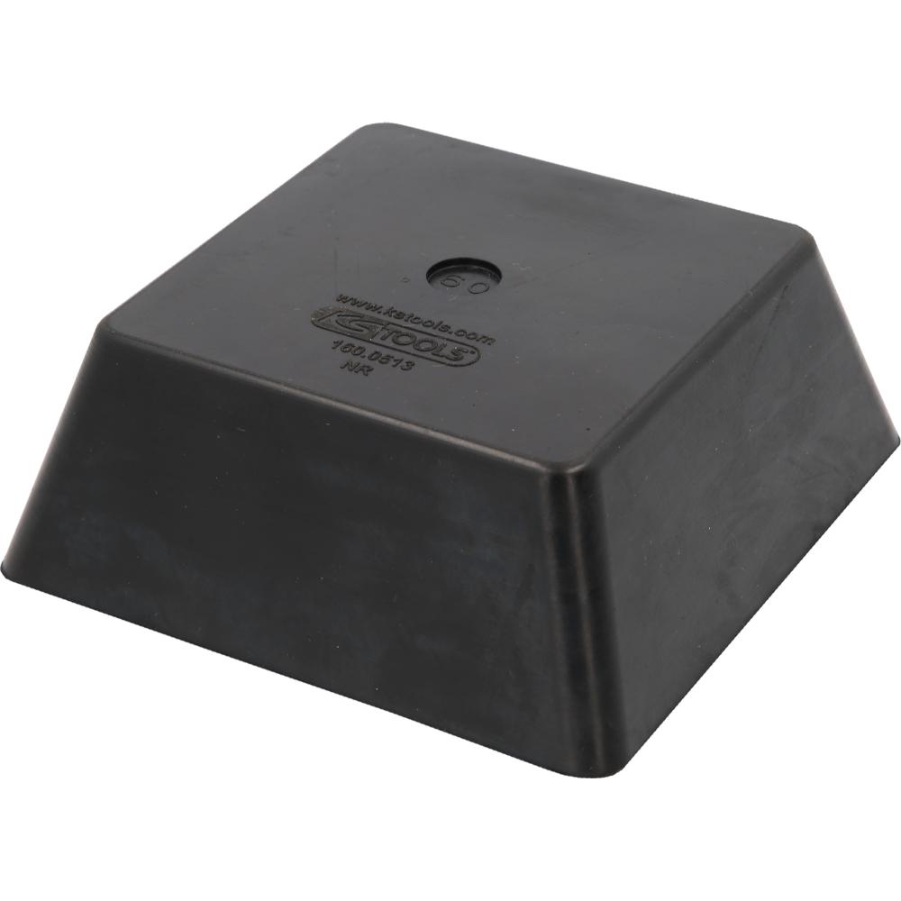 KS Tools Gummiauflage 19 für Hebebühnen, 150 x 150 x 60 mm