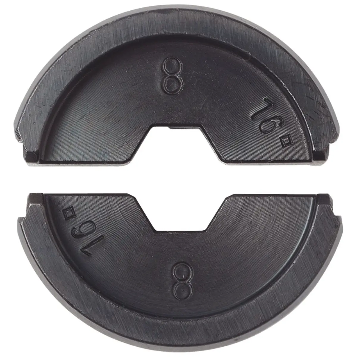 Rennsteig Sechskant-Crimpeinsatz für Cu-Rohrkabelschuhe und -verbinder DIN 46235, Pressbreite 5 mm, Cu 50 mm²