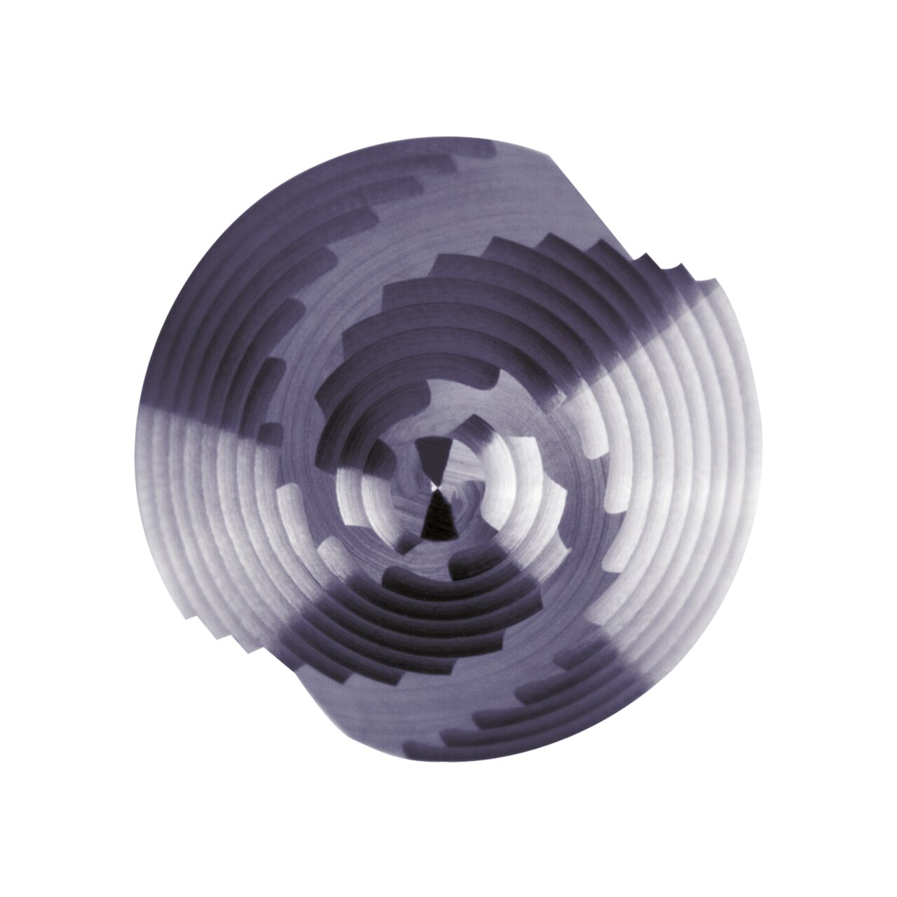 RUKO Stufenbohrer HSS TiAlN spiralgenutet mit Kreuzanschliff