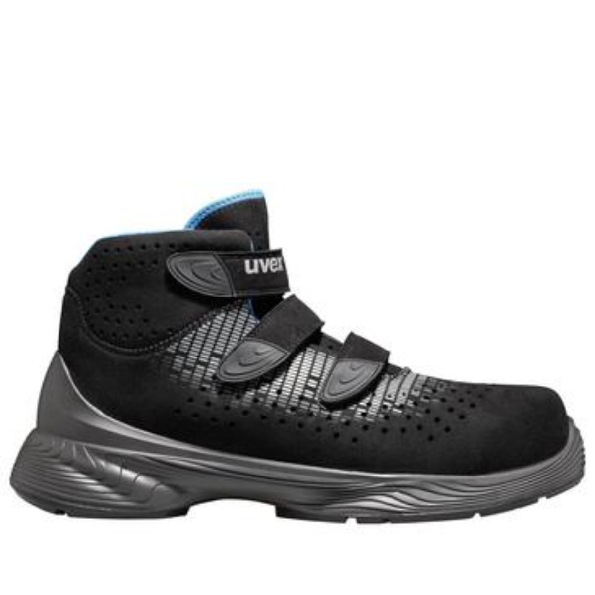 Uvex 1 G2 Sicherheitsschuh S1 Klettstiefel Weite 12