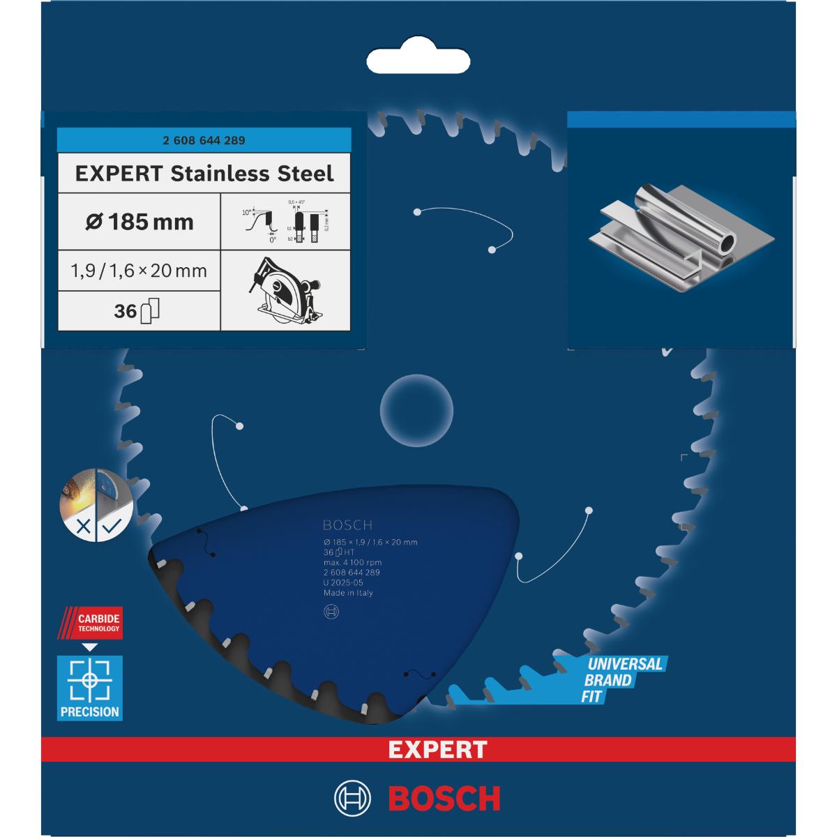 Bosch Kreissägeblatt Expert for Stainless Steel