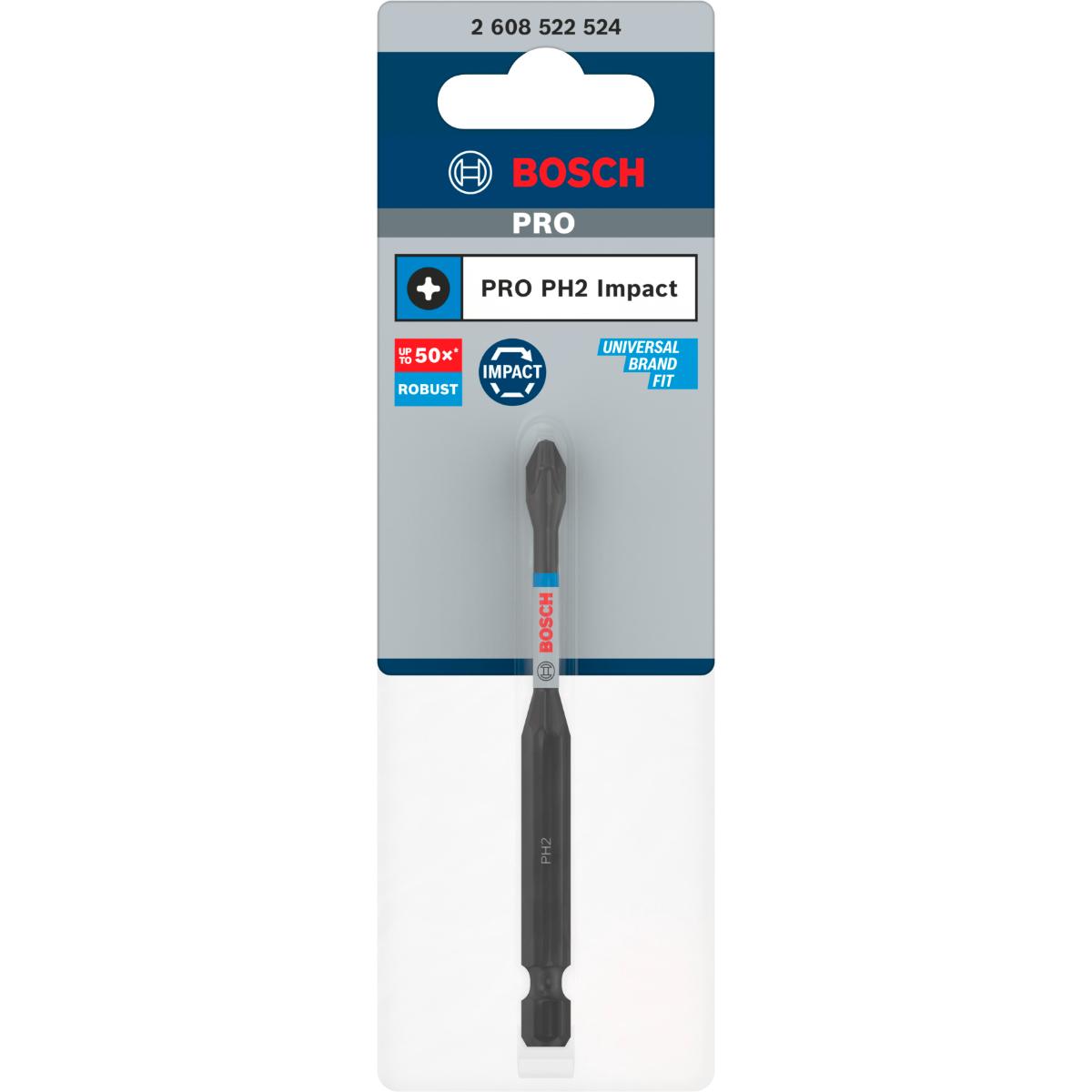 Bosch PRO Phillips Impact Bit PH2