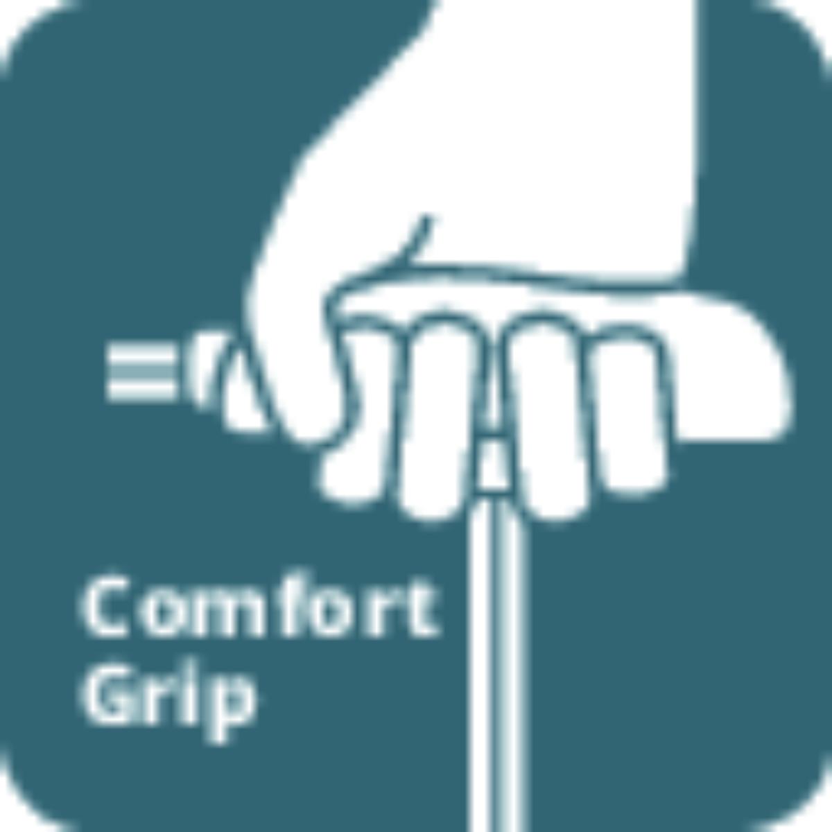 Wiha Stiftschlüssel mit Quergriff Set ComfortGrip Sechskant 6-teilges Set mit Seitenabtrieb, mattverchromt im Werkbankständer