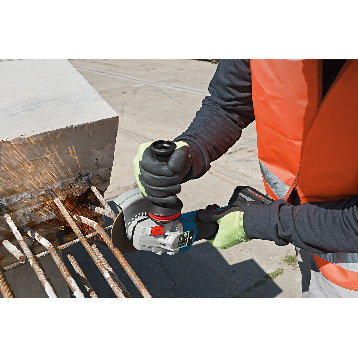 Bosch Akku-Winkelschleifer GWS 18V-10 PSC