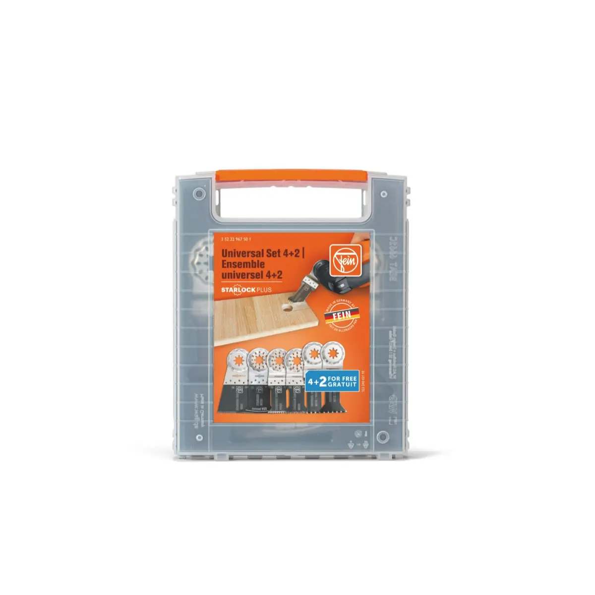 FEIN 4 + 2 Starlock PLUS Universal Set