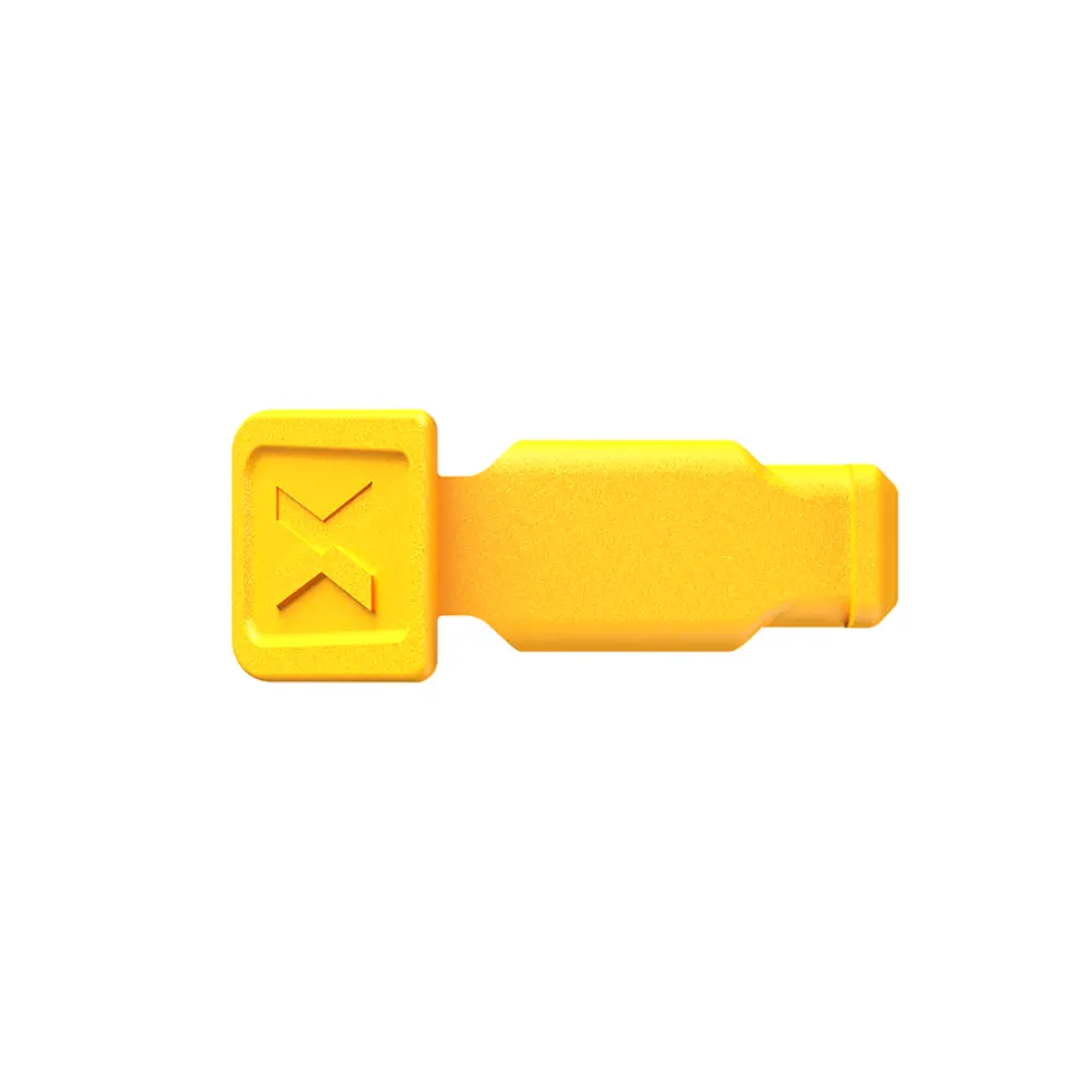 KNIPEX ColorCode Clips gelb (10 Stück) 21 mm