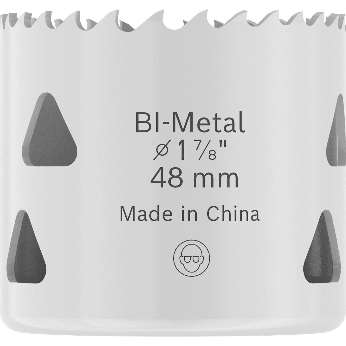 Bosch Multi Material Lochsäge mit Gewinde, 48 x 40 mm