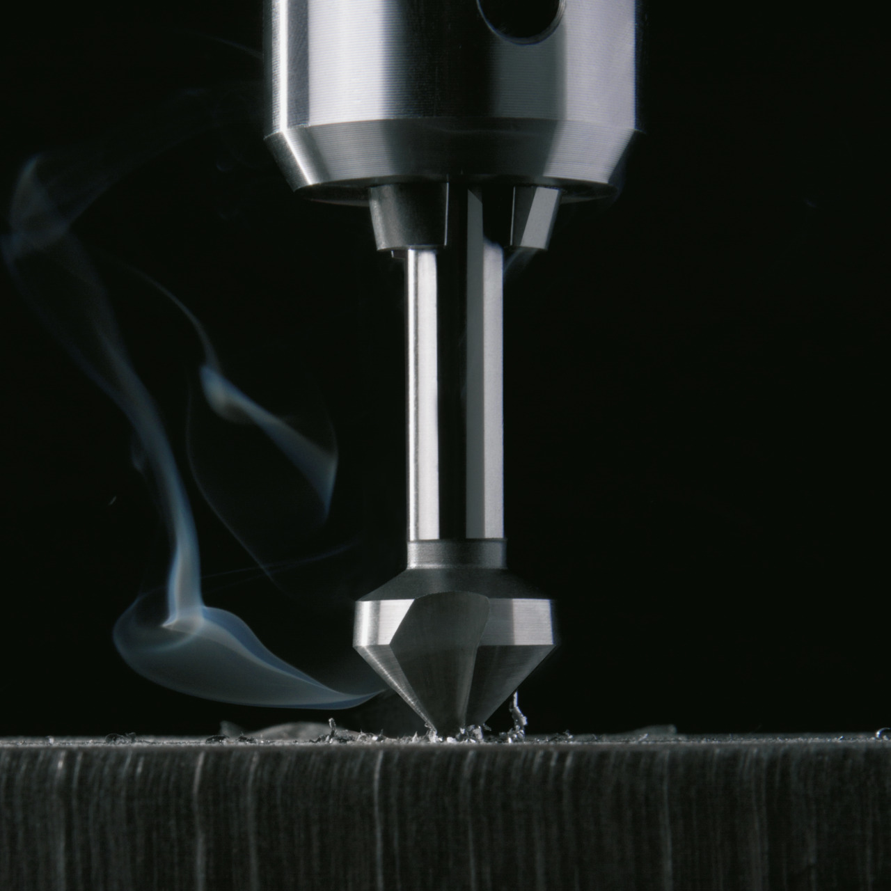 RUKO Kegelsenker DIN 335 Form C 90° HSS mit langem Zylinderschaft