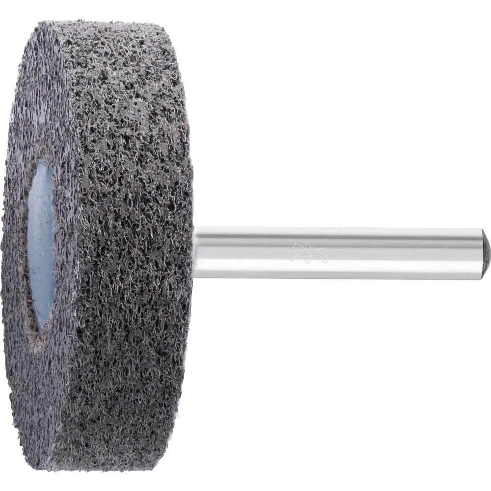 PFERD TOOLS POLINOX verpresster Vlies-Schleifstift Zylinderform PNER Ø 50x13 mm Schaft-Ø 6,35mm Mittelweich SIC Fein für Finish