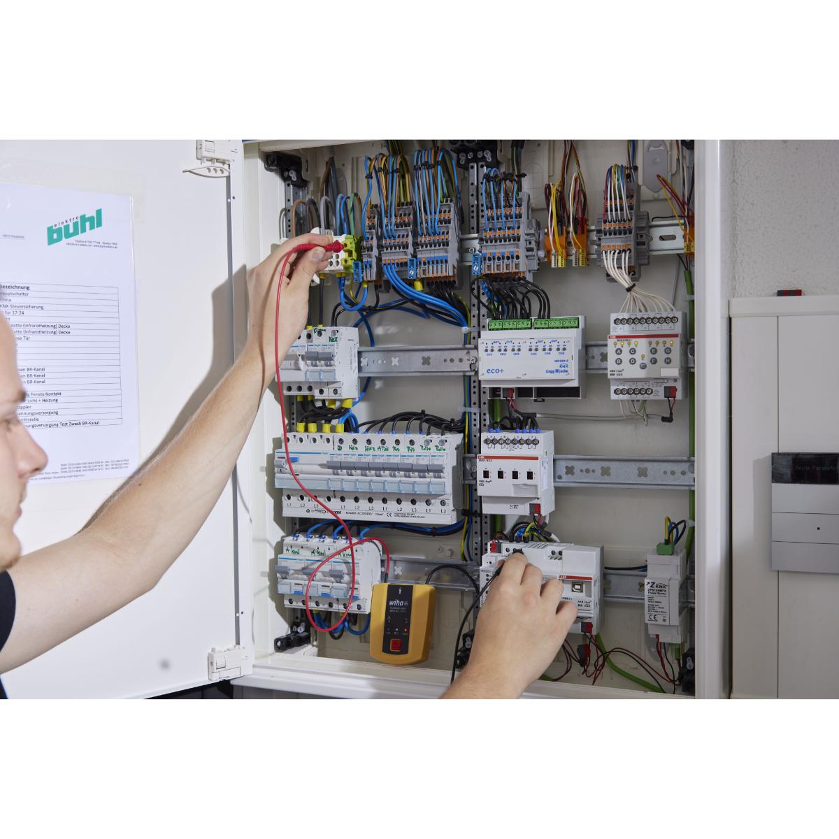 Wiha Durchgangsprüfer bis 400 V AC, CAT II mit 2x AAA-Batterien