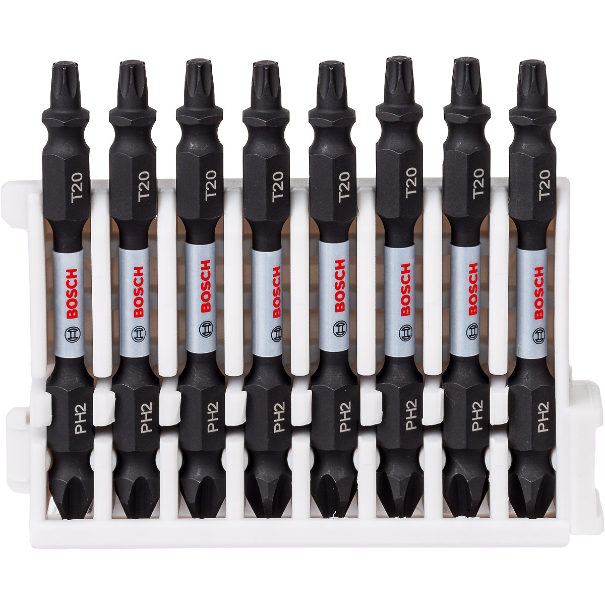 Bosch Doppelklingen Schrauberbit-Set Impact Control, 8-teilig