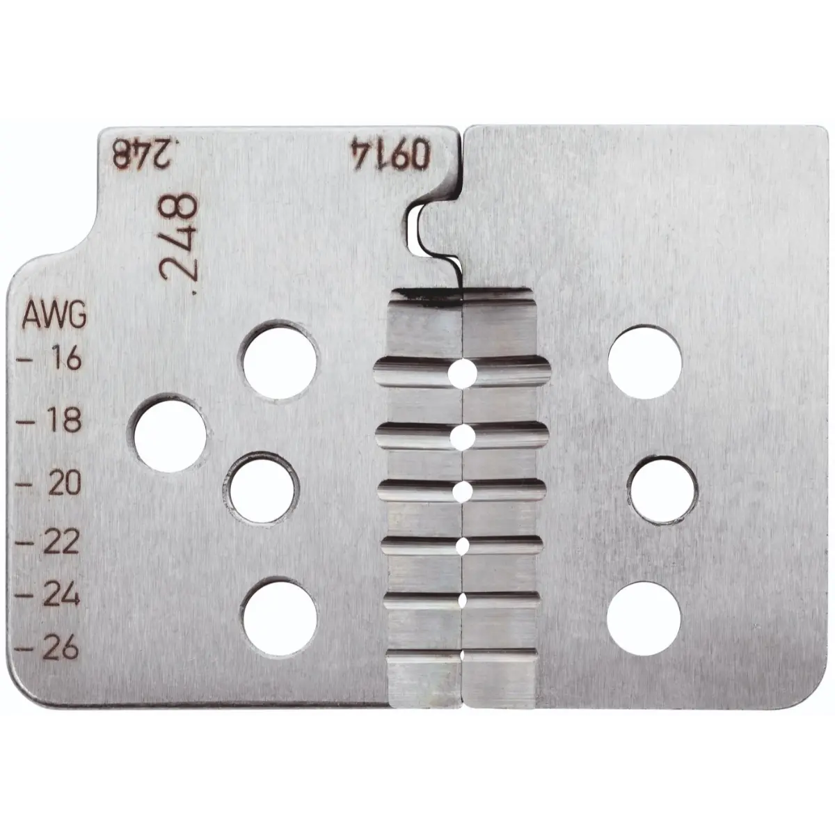 Rennsteig Abisolierzange für PTFE-Einzelader AWG 26 / AWG 24 / AWG 22 / AWG 20 / AWG 18 / AWG 16