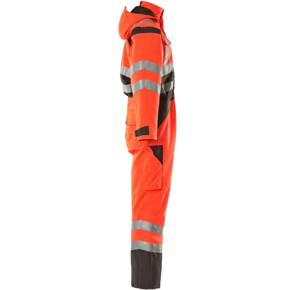 MASCOT Safara Winteroverall SAFE YOUNG Hi-vis Rot / Dunkelanthrazit