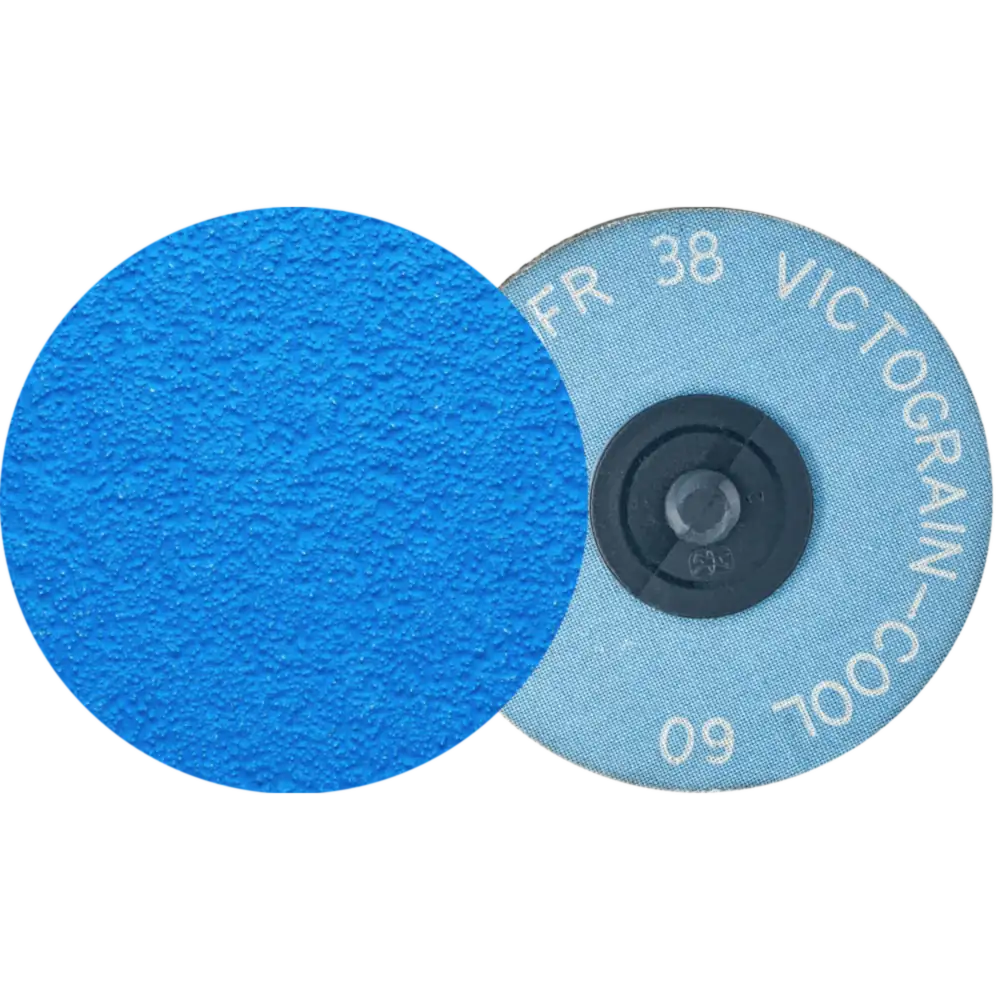 PFERD TOOLS COMBIDISC Schleifblatt CDR Ø 38 mm VICTOGRAIN-COOL60 für Stahl und Edelstahl 