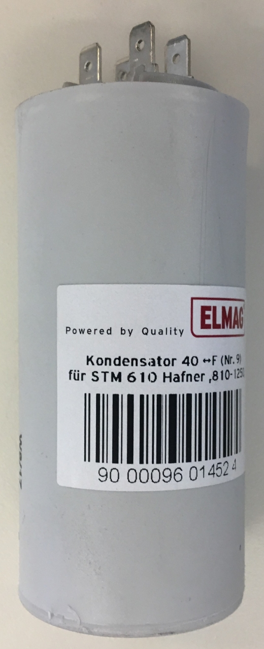ELMAG Kondensator 40 µF (Nr. 9)