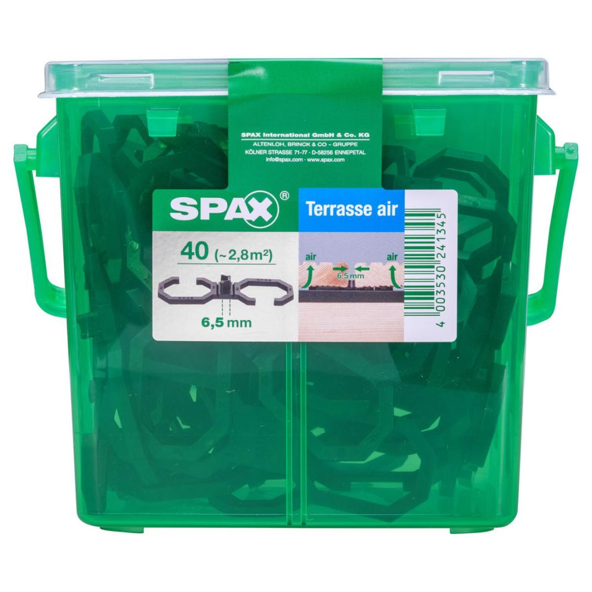 SPAX AIR ABSTANDSHALTER 6,5MM HKB M 40 ST HENKELBOXEN