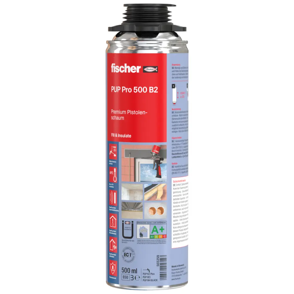 Fischer Premium Pistolenschaum PUP Pro 500 B2