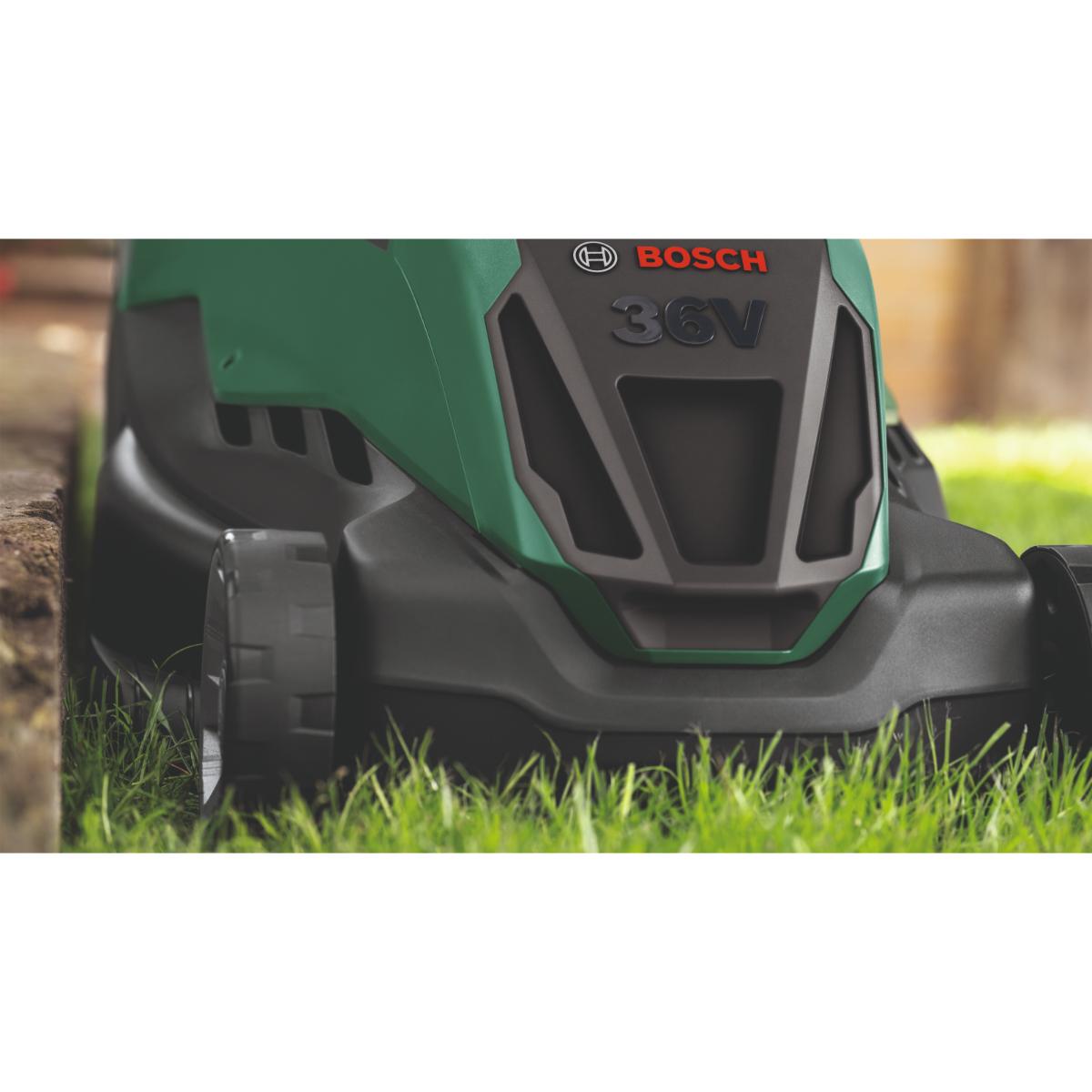Bosch Akku-Rasenmäher AdvancedRotak 36V-44-750, 2 x Akku 36V 4,0Ah