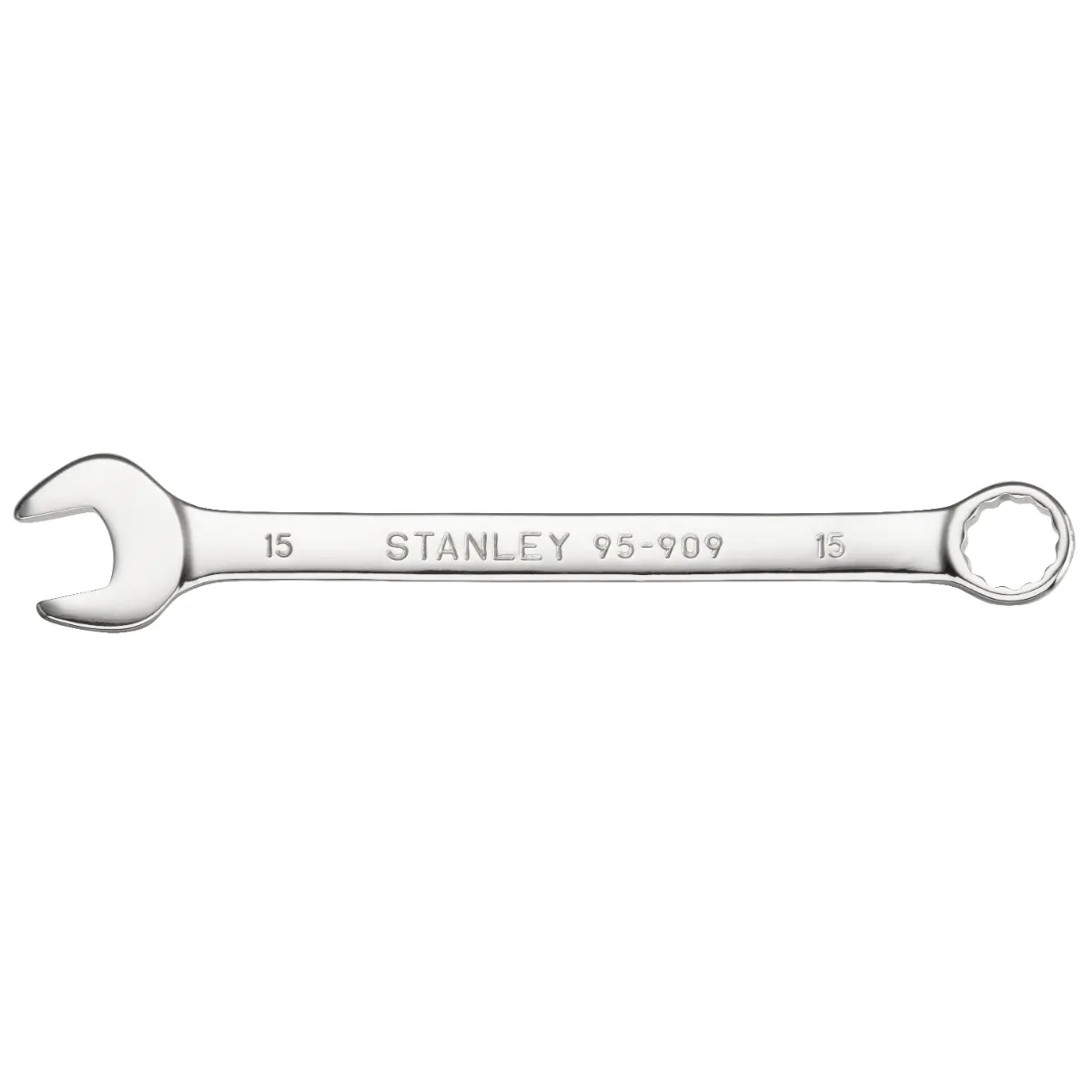 STANLEY Ringmaulschlüssel 15 mm, 12-Kant, um 15° gekröpft