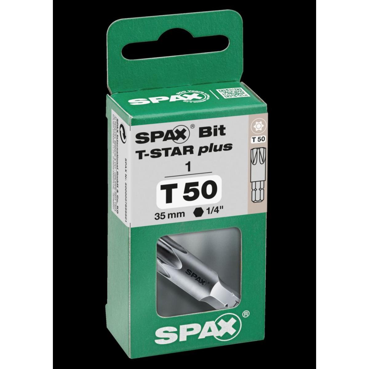 SPAX Bit T-Star Plus T50 35mm