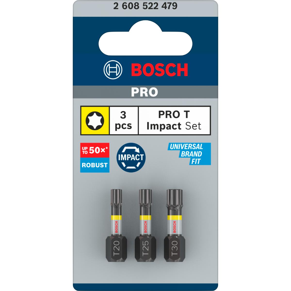Bosch PRO Impact Control T Insert Bits