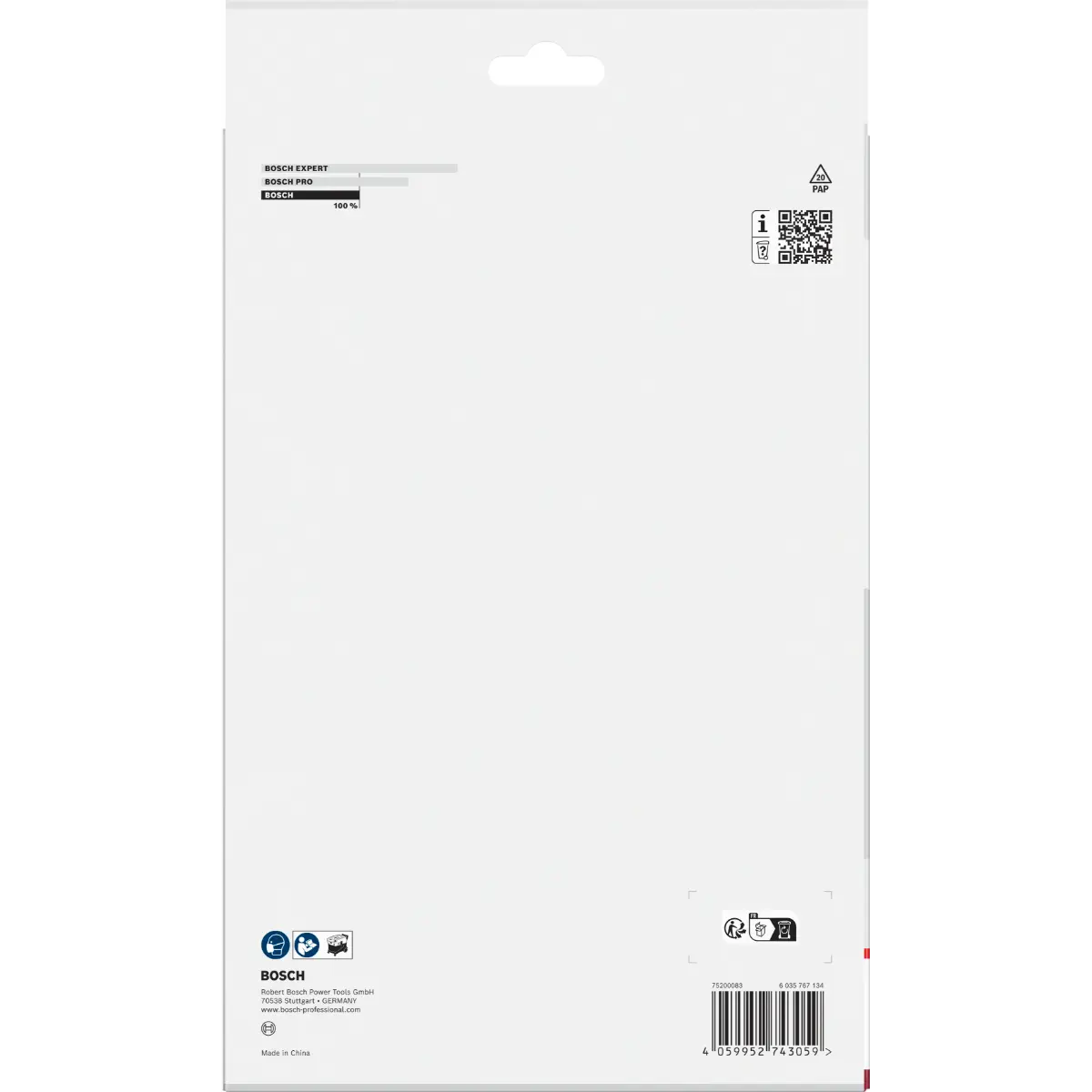 Bosch Fleece Beutel, 480 x 550 mm, 10 l