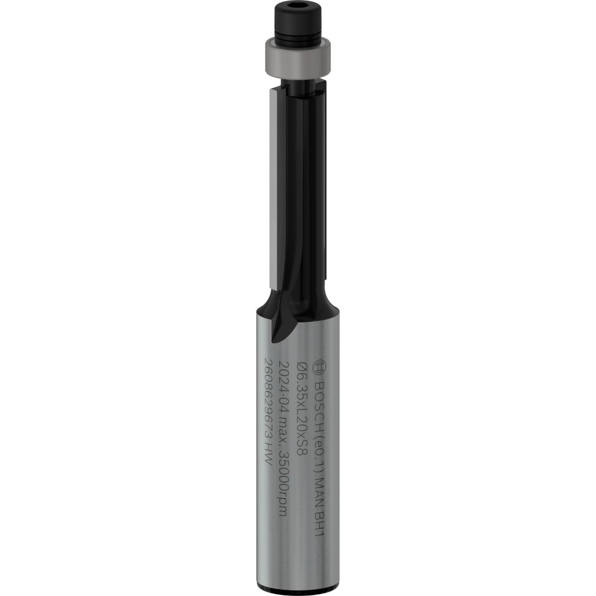 Bosch PRO Bündigfräser mit untenliegendem Führungskugellager Schaft 8 mm