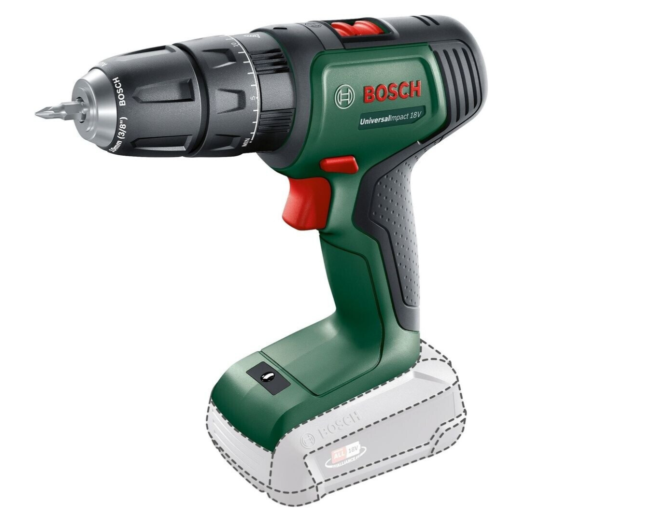 Bosch Akku-Bohrschrauber UniversalImpact 18