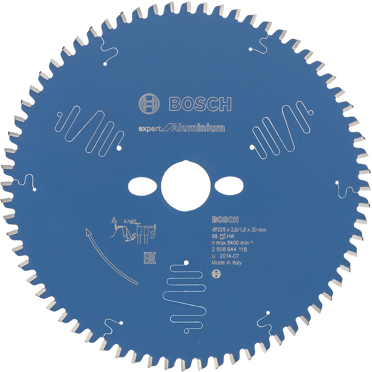Bosch Kreissägeblatt Expert for Aluminium ø 225 mm