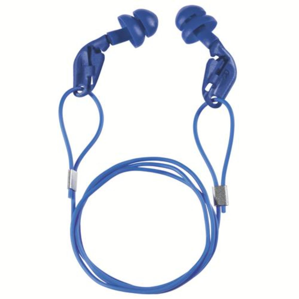 Uvex Mehrwegstöpsel xact-fit mit Kordel Minibox Größe M/L - 50 Paar