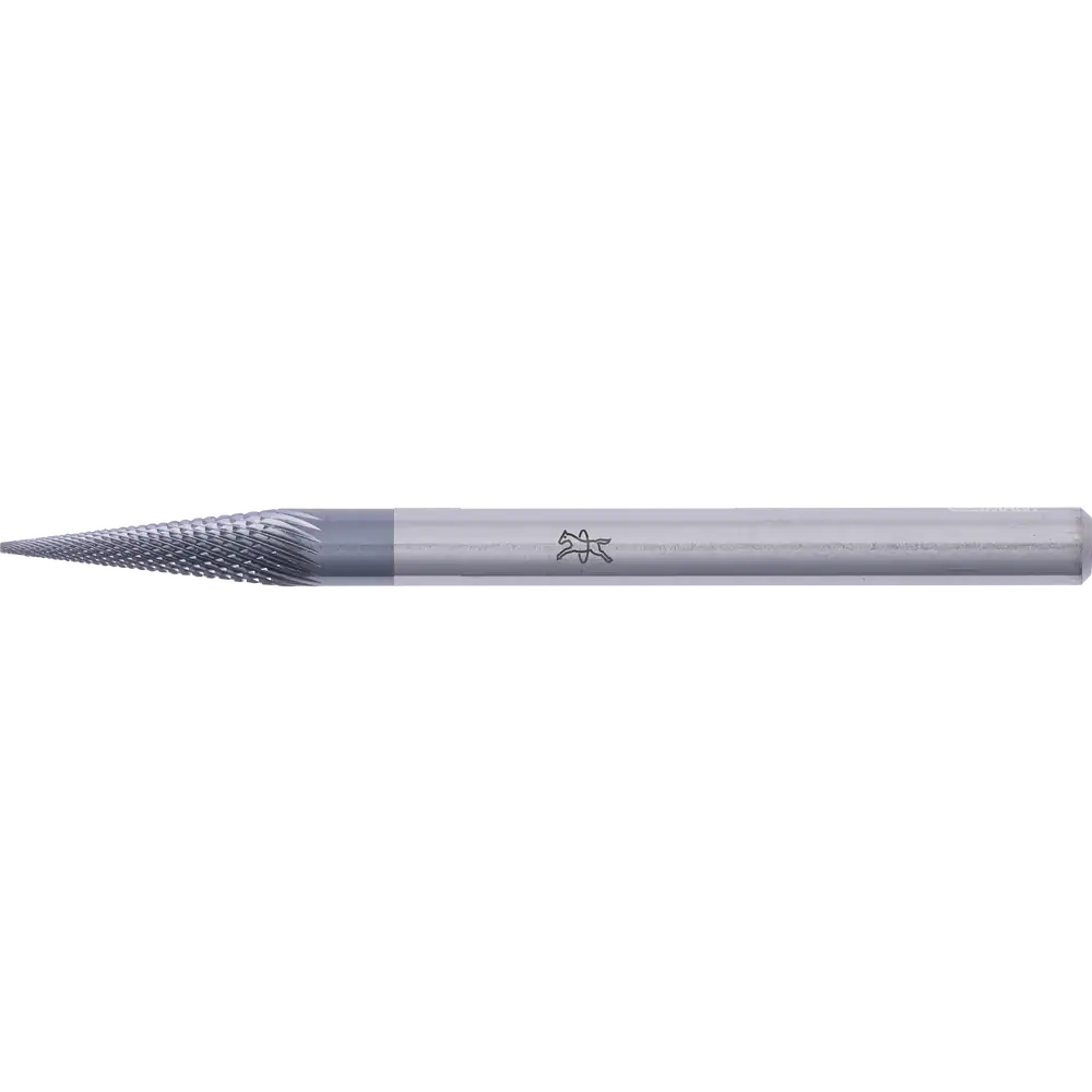 PFERD TOOLS Hartmetall Hochleistungsfrässtift MICRO Spitzkegel SKM Ø 03x11mm Schaft-Ø 3mm HICOAT beschichtet für die Feinbearbeitung
