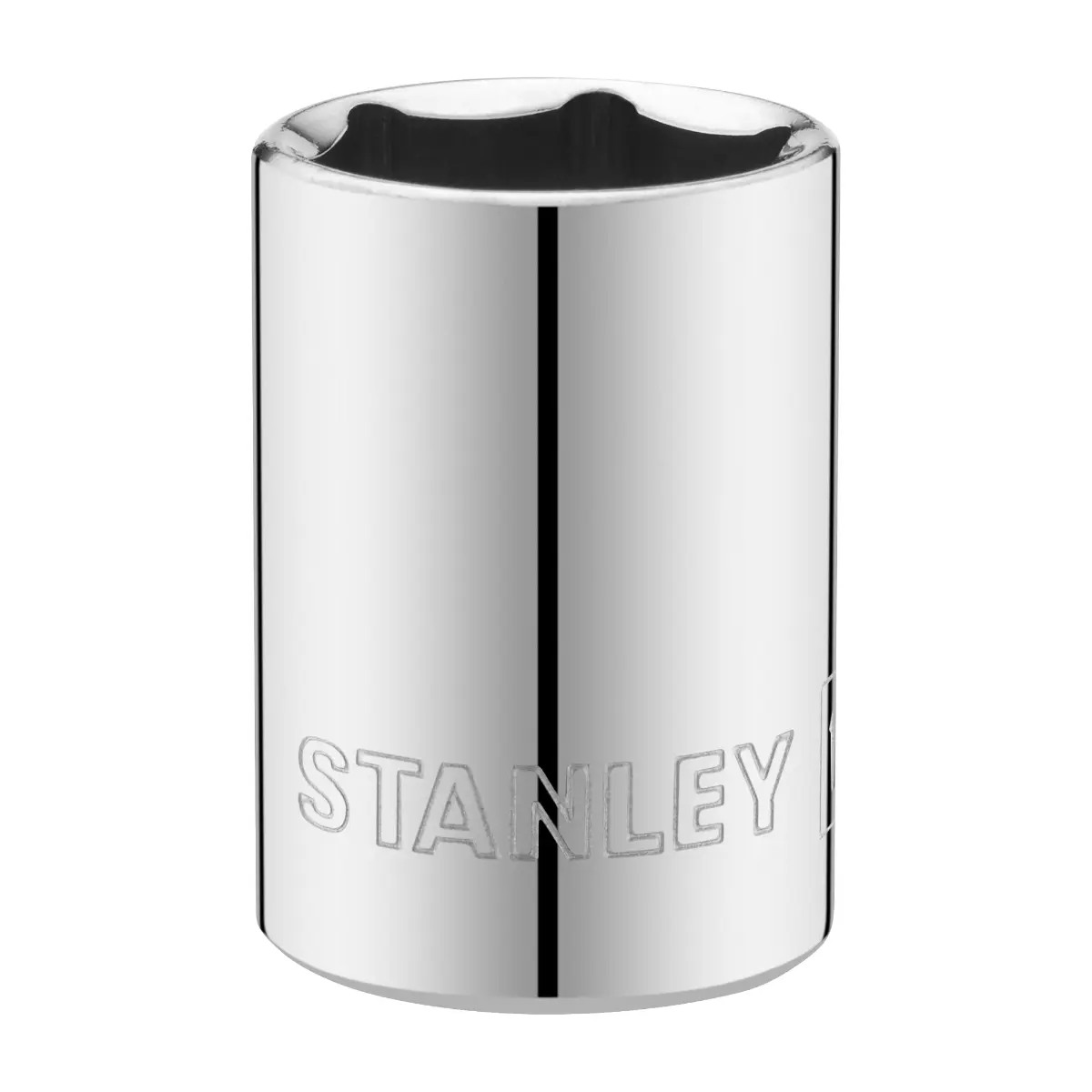 STANLEY 1/4 Zoll 6-Kant Stecknuss 13 mm mit MaxiDrive-Profil