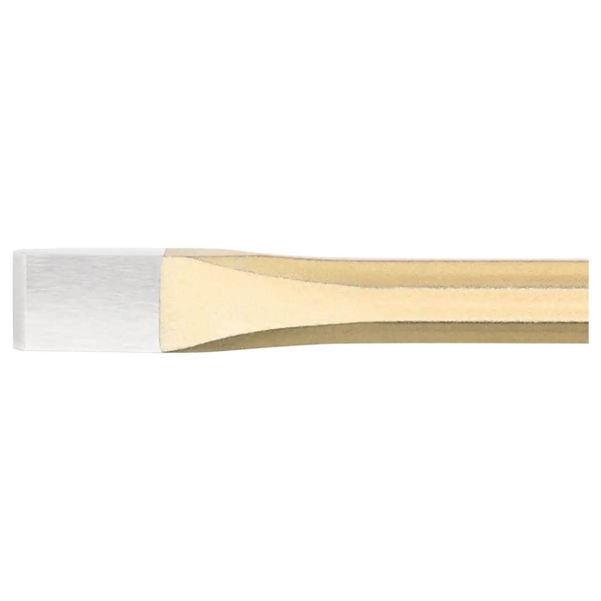 Rennsteig Elektrikermeißel mit Handschutz 12 x 300 mm, 8-kant 10 mm, poliert