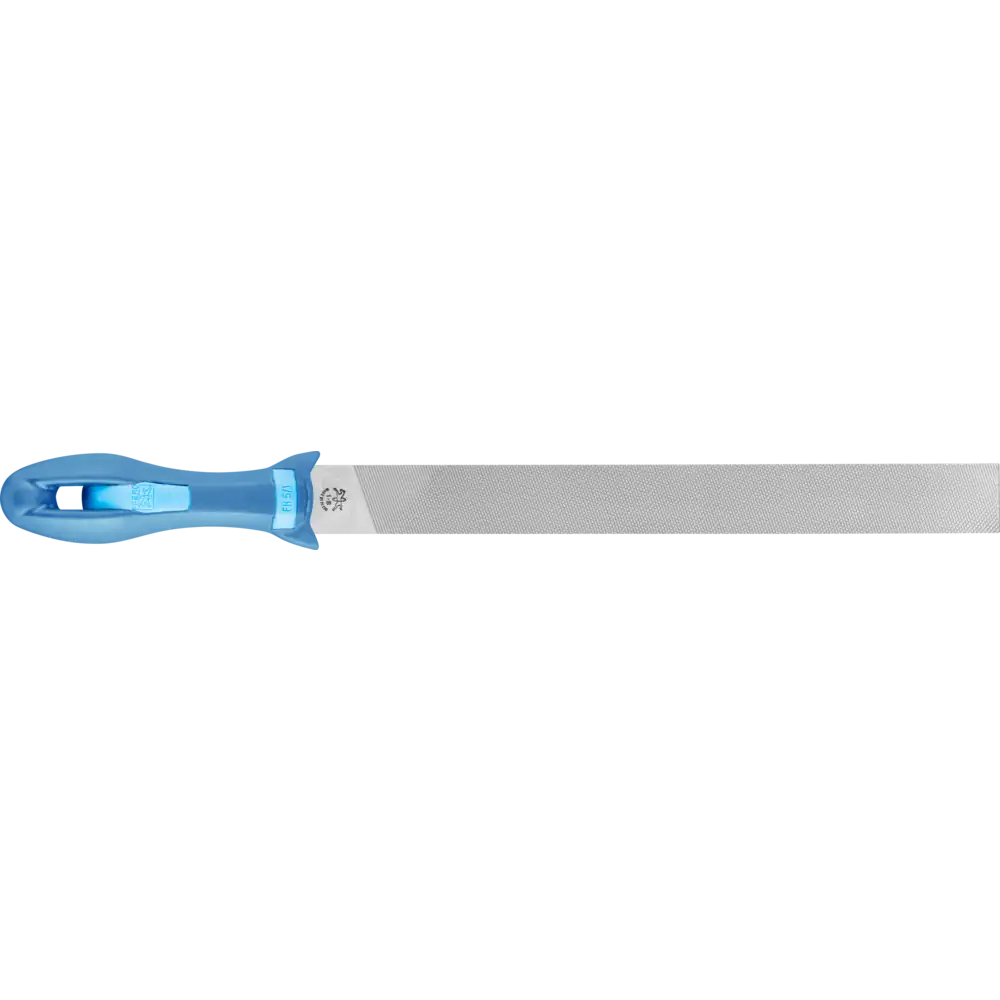 PFERD TOOLS Werkstattfeile mit Heft Flachstumpf