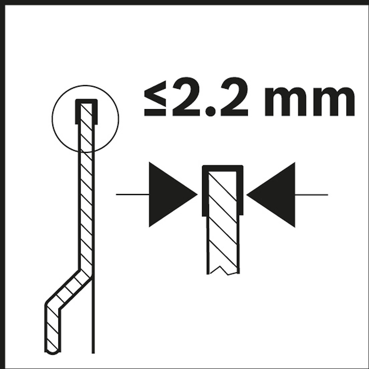 Bosch Carbide-RIFF Segmentsägeblatt MATI 68 RT3, 30 x 68 mm