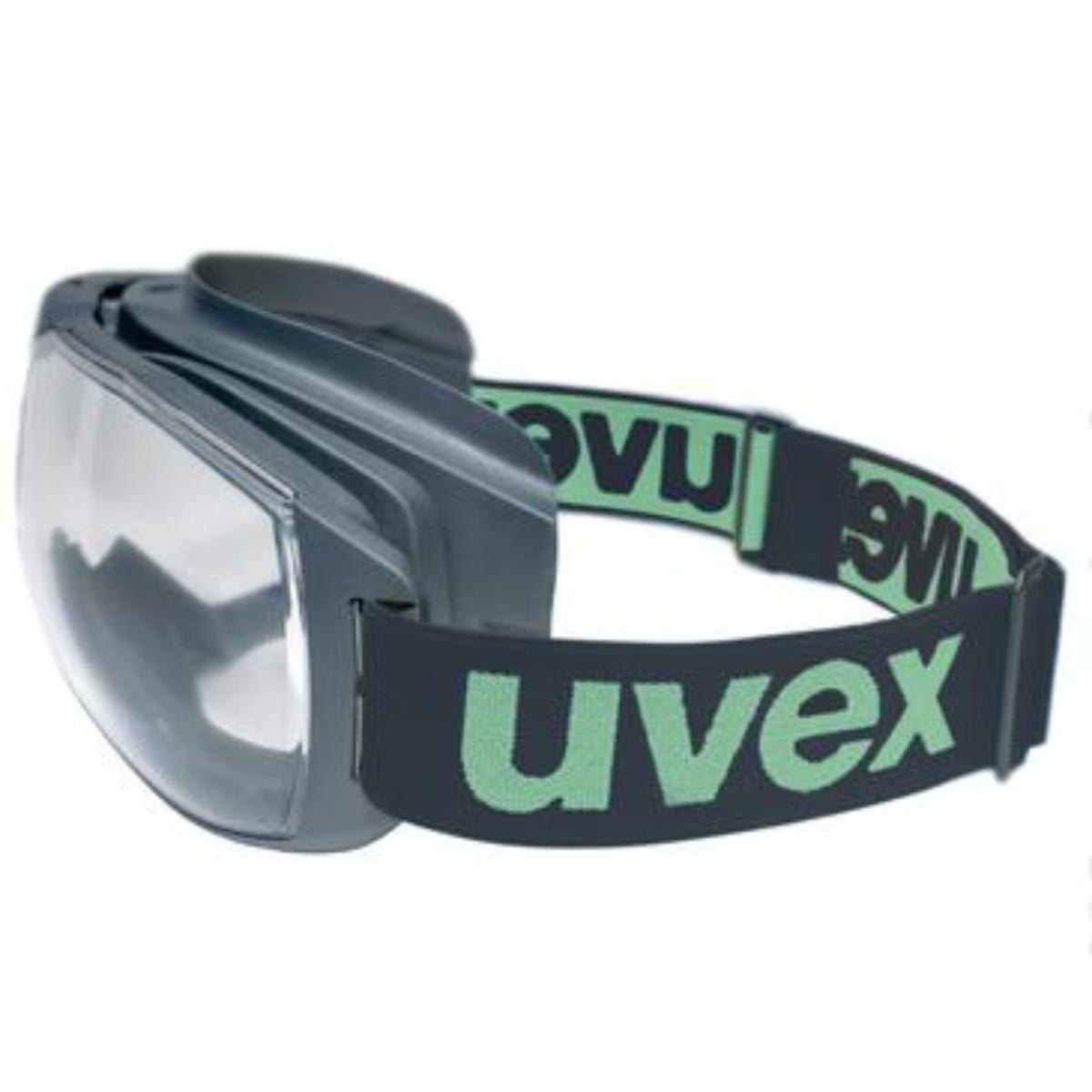 uvex megasonic planet Vollsichtbrille innen beschlagfrei, außen extrem kratzfest & chemikalienbeständig