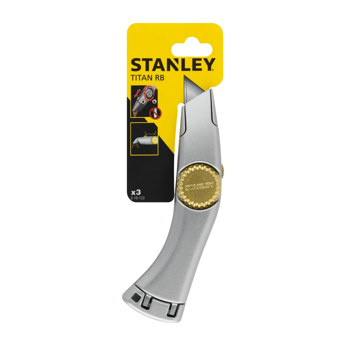 STANLEY TITAN Universalmesser mit einziehbarer Klinge