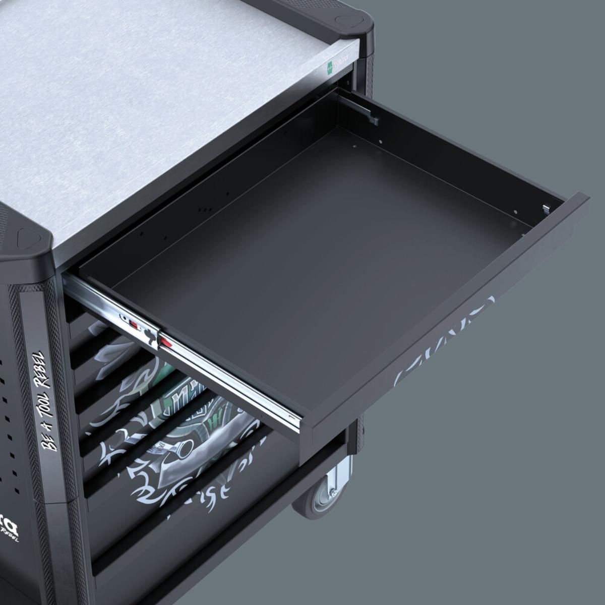 Wera 9705 Tool Rebel Werkstattwagen Stainless 1