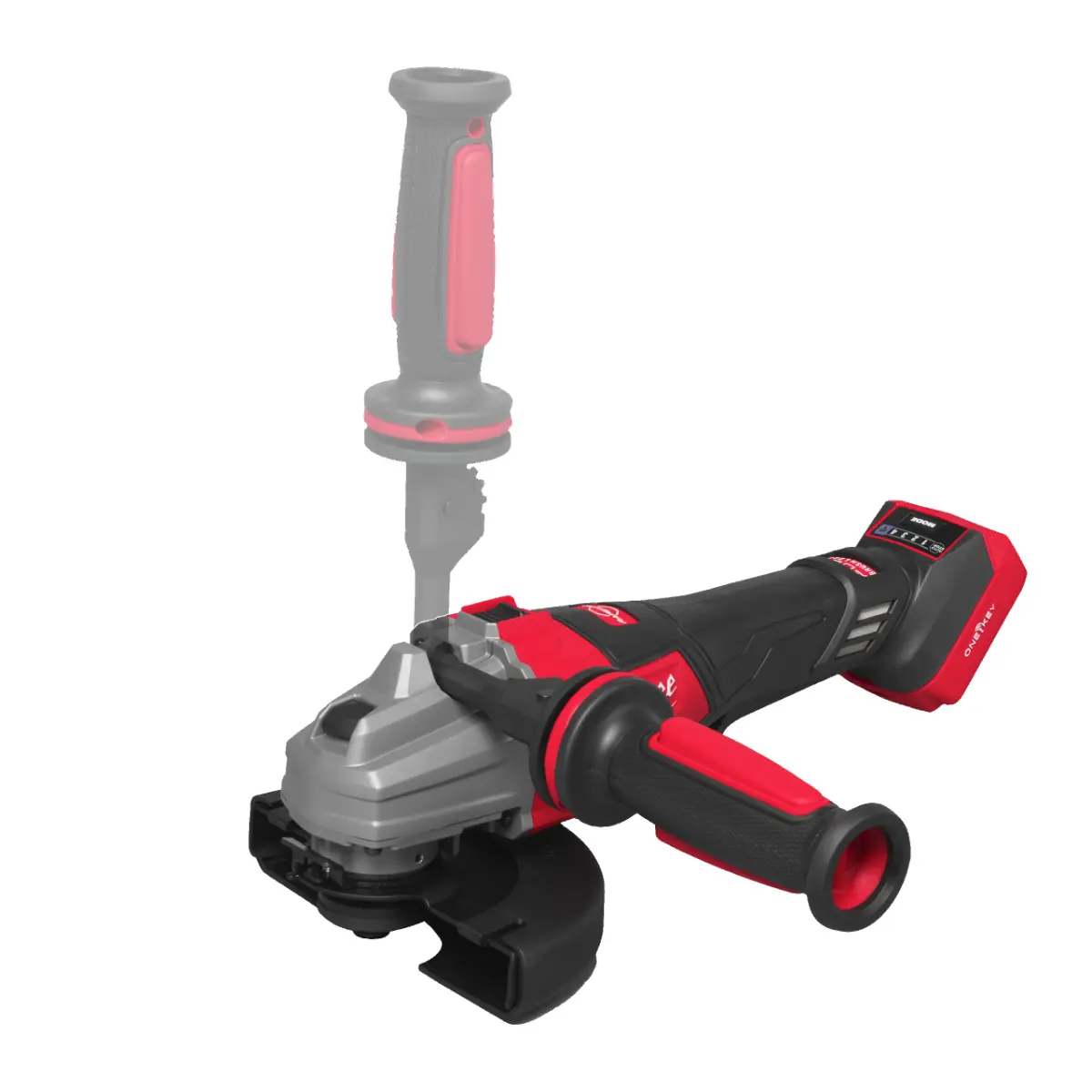 Milwaukee M18 FUEL ONE-KEY Akku-Sicherheitswinkelschleifer 125 mm mit Schiebeschalter M18FHSAGSVO125X-0X