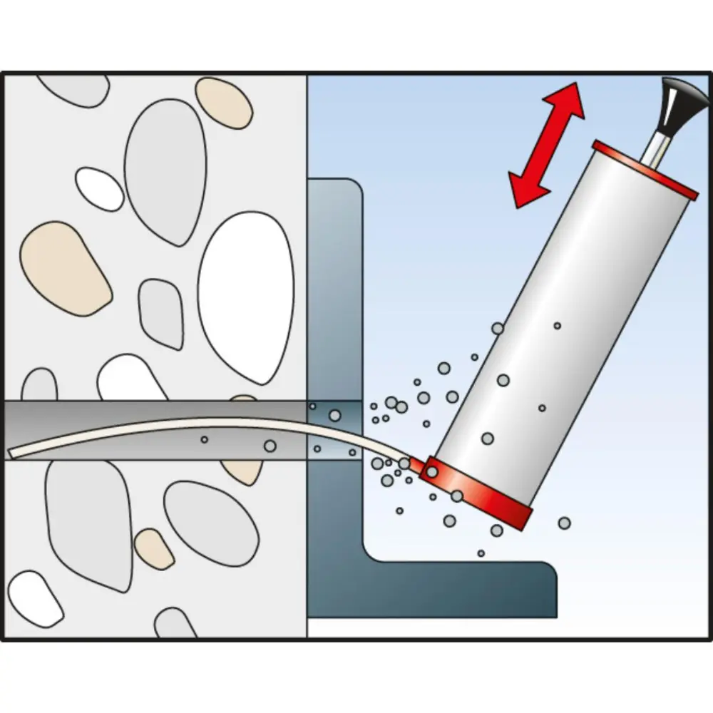 Fischer Hochleistungsanker FH II 12/100 B mit Gewindebolzen